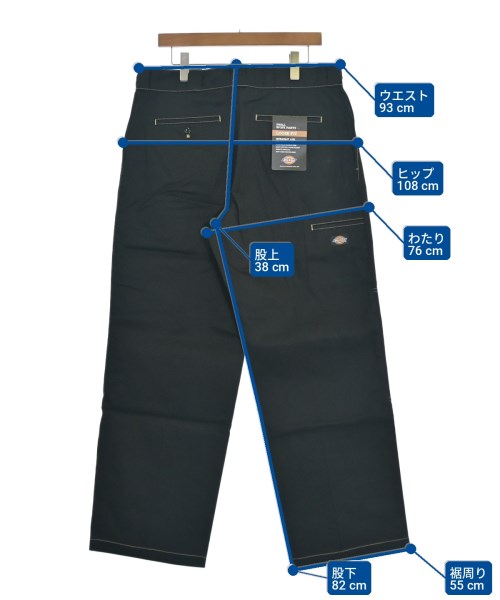 Dickies（ディッキーズ）チノパン 黒 サイズ:36(XXL位) メンズ/2200736890618