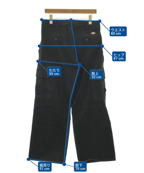 Dickies（ディッキーズ）デニムパンツ 黒 サイズ:32(L位) メンズ/2200721442013