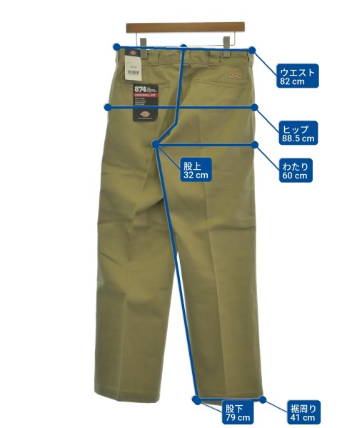 Dickies（ディッキーズ）チノパン ベージュ サイズ:34(L位) メンズ/2200722535011
