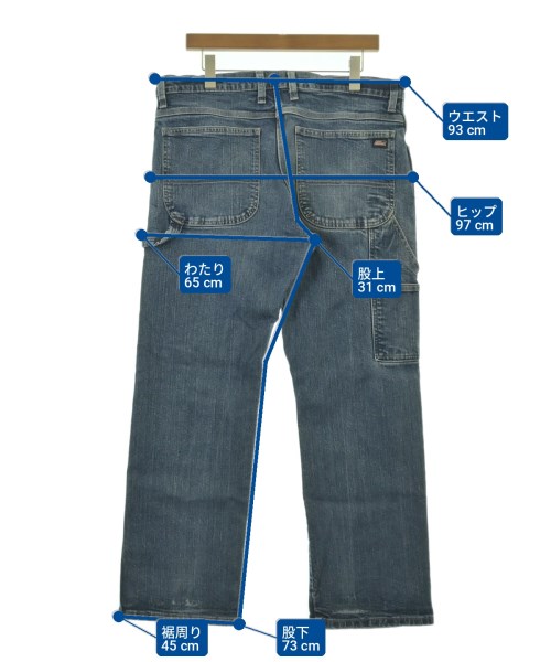 Dickies（ディッキーズ）デニムパンツ 青 サイズ:34(XL位) メンズ/2200720471465