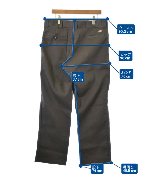 Dickies（ディッキーズ）チノパン 茶 サイズ:36(XXL位) メンズ/2200725429096