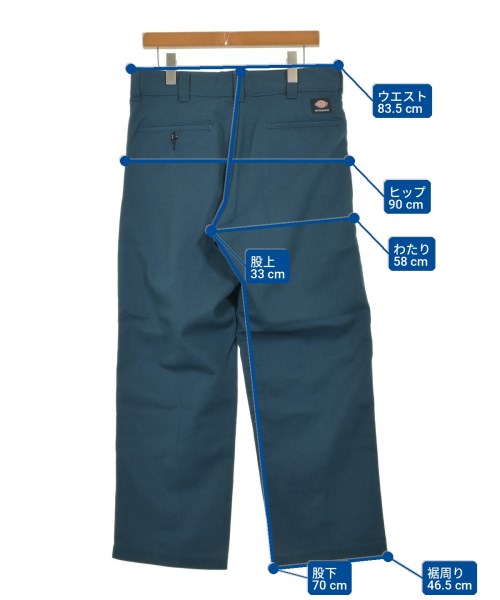 Dickies（ディッキーズ）チノパン 青 サイズ:34(XL位) メンズ/2200726653186