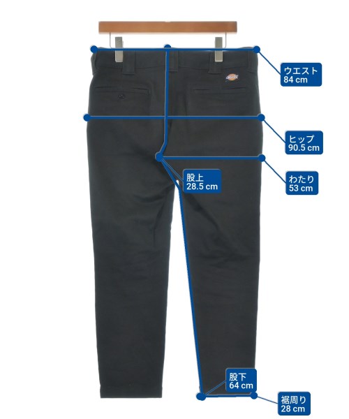 Dickies（ディッキーズ）チノパン 黒 サイズ:34(XL位) メンズ/2200679042051