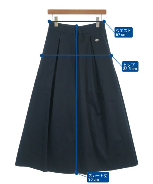 Dickies（ディッキーズ）ロング・マキシ丈スカート 紺 サイズ:L レディース/2200686914280