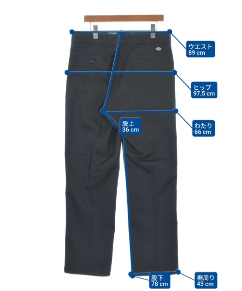 Dickies（ディッキーズ）チノパン 黒 サイズ:36(XXL位) メンズ/2200693140139