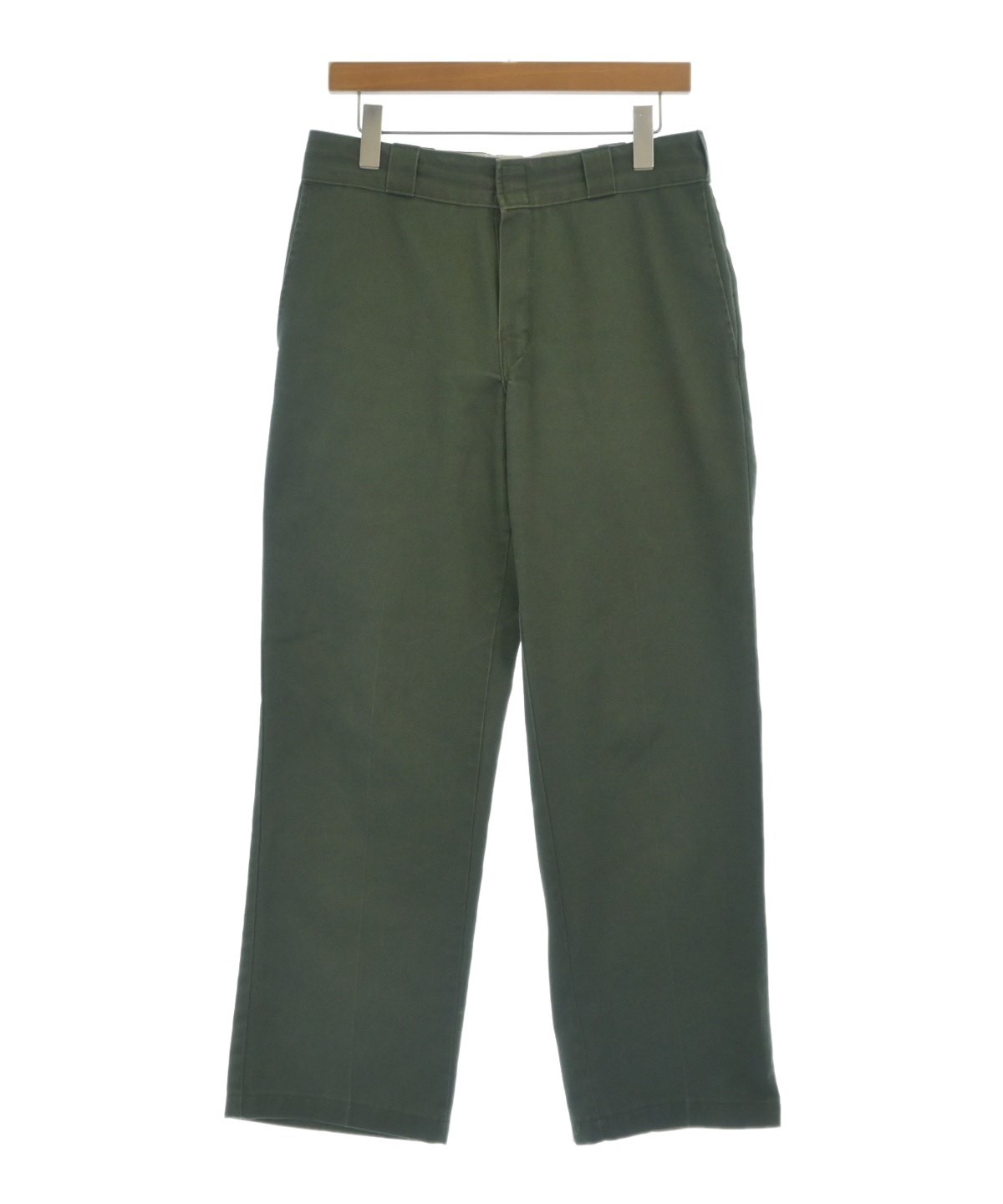 Dickies（ディッキーズ）チノパン 緑 サイズ:32(L位) レディース