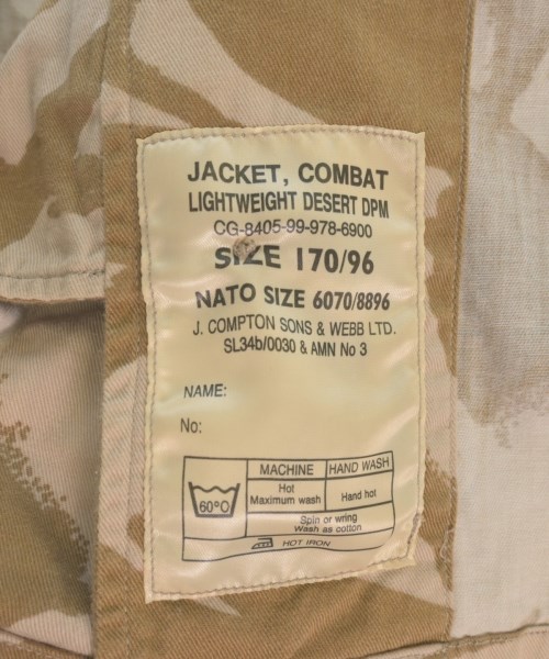 MILITARY（ミリタリー）カジュアルシャツ ベージュ サイズ:-(M位) メンズ/2200523595054