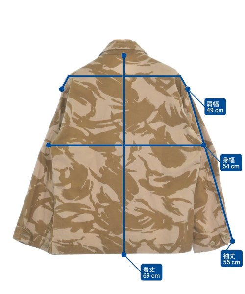 MILITARY（ミリタリー）カジュアルシャツ ベージュ サイズ:-(M位) メンズ/2200523595054