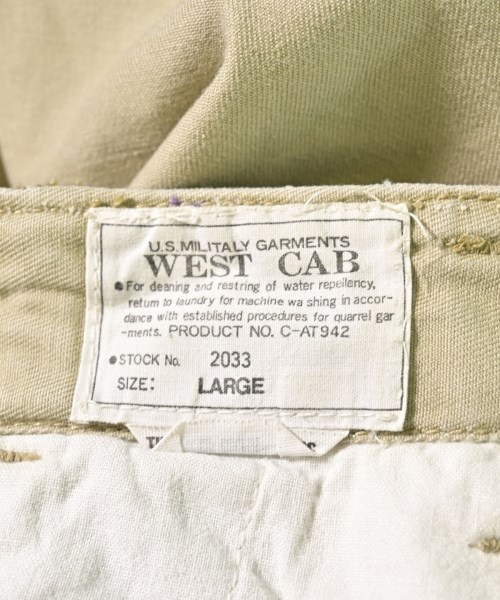 MILITARY（ミリタリー）カーゴパンツ ベージュ サイズ:L メンズ/2200552716147