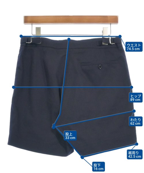 MILITARY（ミリタリー）ショートパンツ 紺 サイズ:-(S位) メンズ/2200559247040