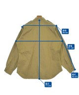 MILITARY（ミリタリー）カジュアルシャツ ベージュ サイズ:16 1/2(XL位) メンズ/2200638113082