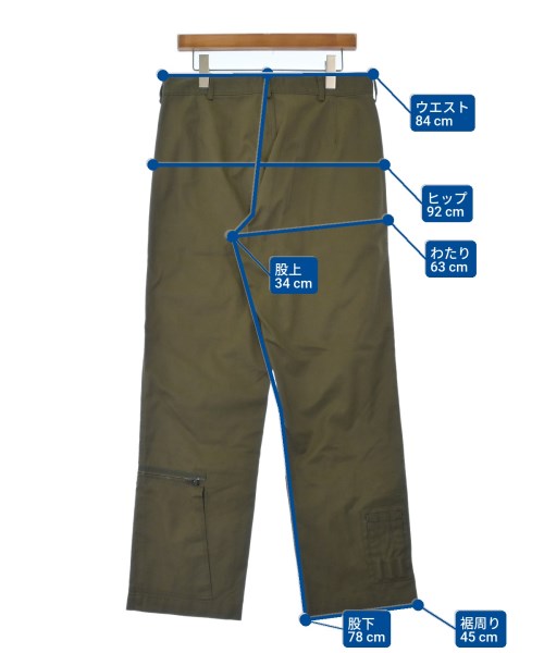 MILITARY（ミリタリー）カーゴパンツ カーキ サイズ:-(M位) メンズ/2200639401270