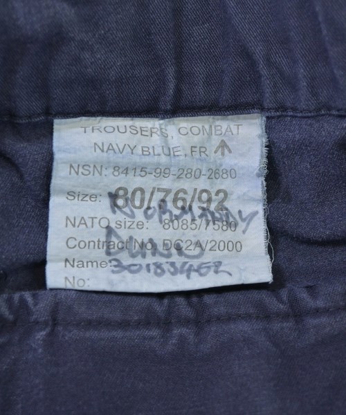 MILITARY（ミリタリー）カーゴパンツ 紺 サイズ:-(XS位) メンズ/2200639401287