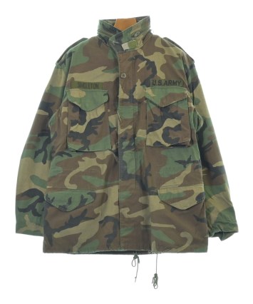 MILITARY ミリタリー ブルゾン（その他） メンズ 【古着】【中古】 MILITARY（ミリタリー）ミリタリーブルゾン カーキ サイズ:-(XL位