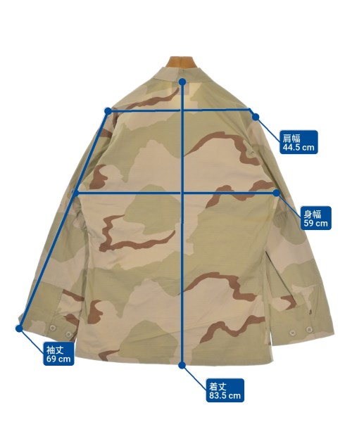 MILITARY（ミリタリー）ミリタリーブルゾン ベージュ サイズ:M メンズ/2200644336116