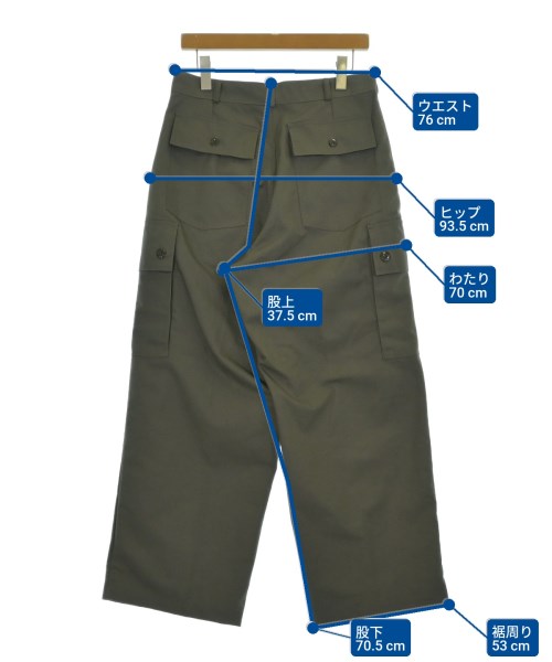 MILITARY（ミリタリー）カーゴパンツ グレー サイズ:-(M位) メンズ/2200540450039