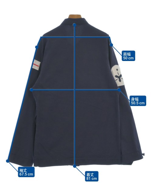 MILITARY（ミリタリー）ミリタリーブルゾン 紺 サイズ:-(M位) メンズ/2200533038060