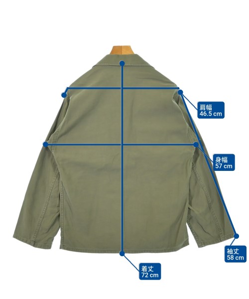 MILITARY（ミリタリー）ミリタリーブルゾン カーキ サイズ:-(L位) メンズ/2200614050011