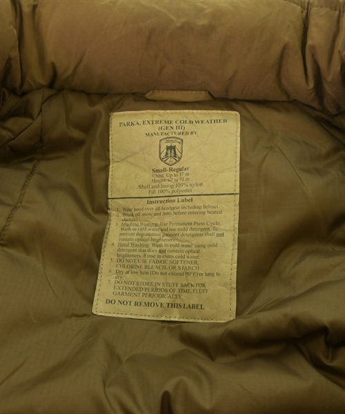 MILITARY（ミリタリー）ミリタリーブルゾン 茶 サイズ:S メンズ/2200627905049