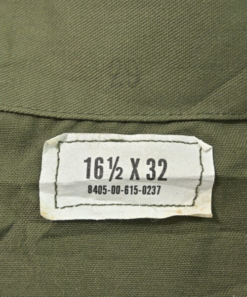 MILITARY（ミリタリー）カジュアルシャツ カーキ サイズ:16 1/2(XL位) メンズ/2200628015013