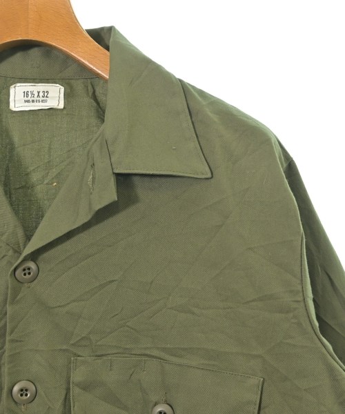 MILITARY（ミリタリー）カジュアルシャツ カーキ サイズ:16 1/2(XL位) メンズ/2200628015013