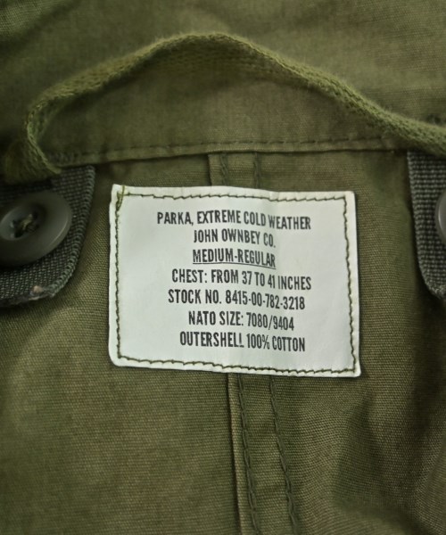 MILITARY（ミリタリー）モッズコート カーキ サイズ:M メンズ/2200625279029
