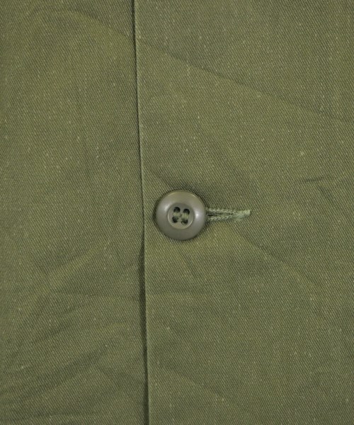 MILITARY（ミリタリー）カジュアルシャツ カーキ サイズ:14(S位) メンズ/2200628810168