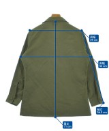 MILITARY（ミリタリー）カジュアルシャツ カーキ サイズ:14(S位) メンズ/2200628810168