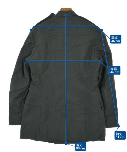 MILITARY（ミリタリー）カジュアルジャケット カーキ サイズ:38R(M位) メンズ/2200629643055