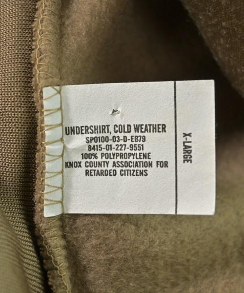 MILITARY（ミリタリー）Tシャツ・カットソー 茶 サイズ:XL メンズ/2200622959849