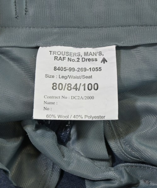 MILITARY（ミリタリー）スラックス 青 サイズ:L メンズ/2200616670019