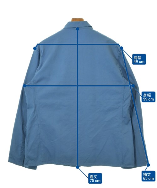 MILITARY（ミリタリー）ミリタリーブルゾン 青 サイズ:52(XL位) メンズ/2200618443086