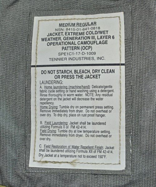 MILITARY（ミリタリー）その他 カーキ サイズ:M/R メンズ/2200618500017