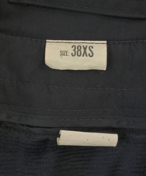 MILITARY（ミリタリー）トレンチコート 黒 サイズ:38(XS位) メンズ/2200619878016