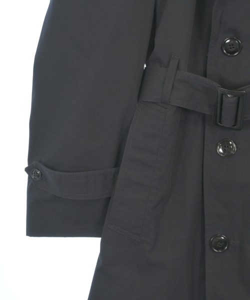 MILITARY（ミリタリー）トレンチコート 黒 サイズ:38(XS位) メンズ/2200619878016