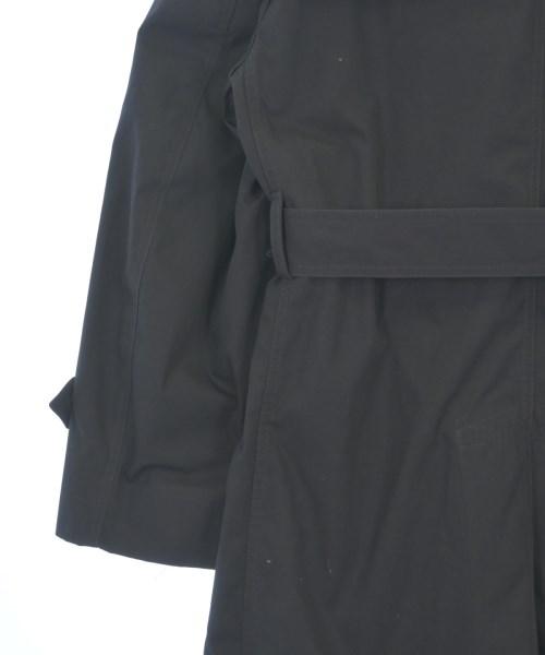 MILITARY（ミリタリー）トレンチコート 黒 サイズ:38(XS位) メンズ/2200619878016