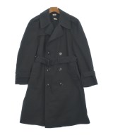 MILITARY（ミリタリー）トレンチコート 黒 サイズ:38(XS位) メンズ/2200619878016