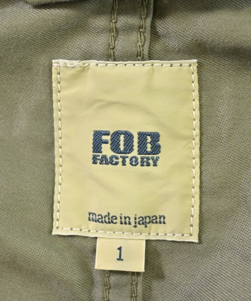 F.O.B FACTORY（エフオービーファクトリー）モッズコート カーキ サイズ:1(S位) メンズ/2200609851050