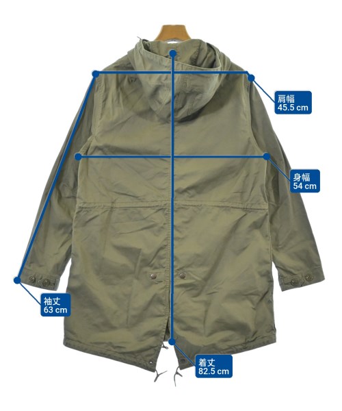F.O.B FACTORY（エフオービーファクトリー）モッズコート カーキ サイズ:1(S位) メンズ/2200609851050