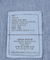 MILITARY（ミリタリー）スラックス 青 サイズ:28(L位) メンズ/2200660656038