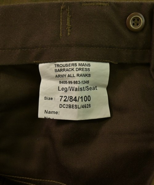 MILITARY（ミリタリー）スラックス 茶 サイズ:-(M位) メンズ/2200654828168