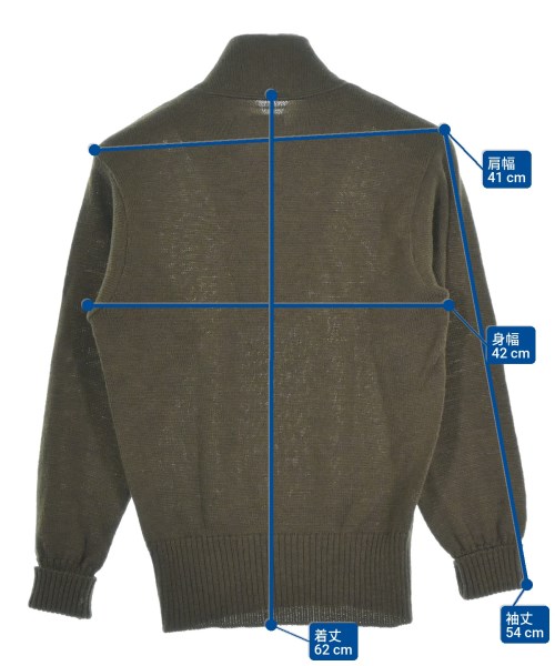 MILITARY（ミリタリー）ニット・セーター 茶 サイズ:M メンズ/2200651460033