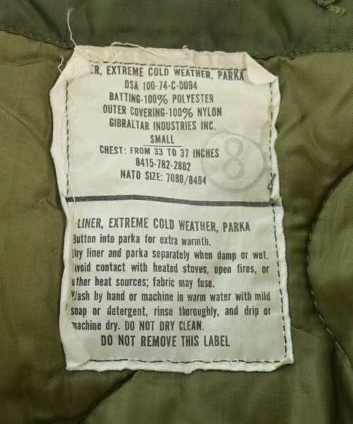 MILITARY（ミリタリー）その他 カーキ サイズ:S メンズ/2200661179208