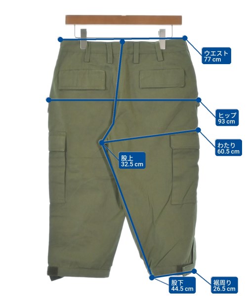 MILITARY（ミリタリー）カーゴパンツ カーキ サイズ:48(L位) メンズ/2200662396048