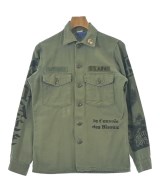 MILITARY（ミリタリー）カジュアルシャツ 緑 サイズ:14 1/2(XS位) メンズ/2200712916066