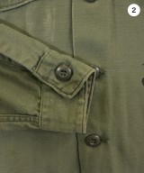 MILITARY（ミリタリー）カジュアルシャツ 緑 サイズ:14 1/2(XS位) メンズ/2200712916066