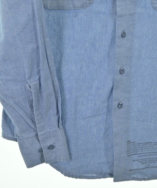 MILITARY（ミリタリー）カジュアルシャツ 青 サイズ:-(XL位) メンズ/2200646136714