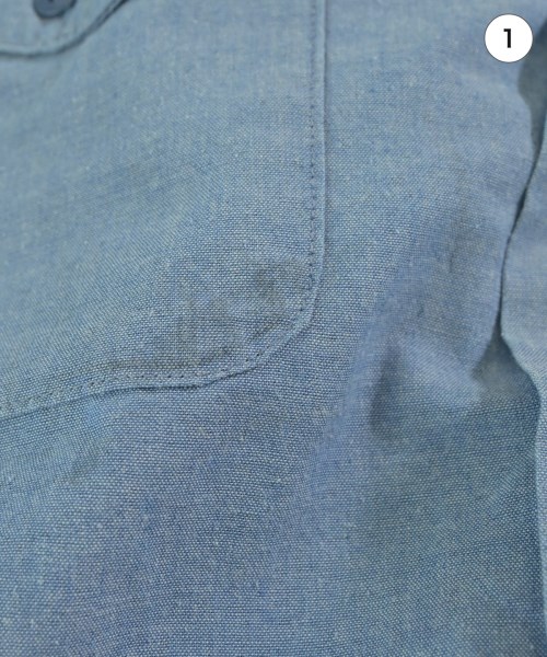 MILITARY（ミリタリー）カジュアルシャツ 青 サイズ:-(XL位) メンズ/2200646136714