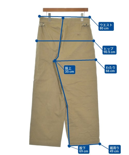 MILITARY（ミリタリー）チノパン ベージュ サイズ:-(M位) レディース/2200646136820