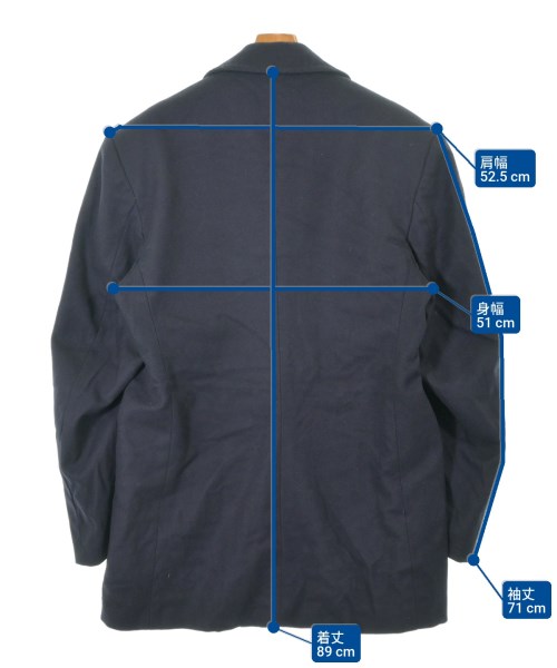 MILITARY（ミリタリー）ピーコート 紺 サイズ:54(XL位) メンズ/2200648087014